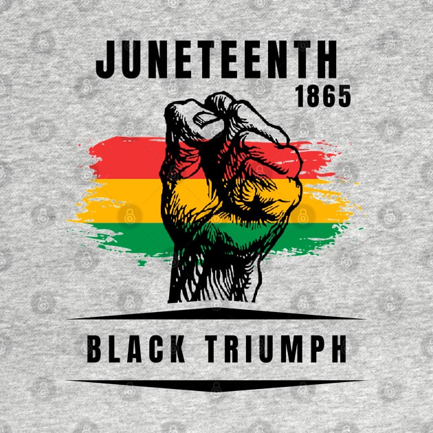 Black Triumph, Juneteenth 1865 by Artisan